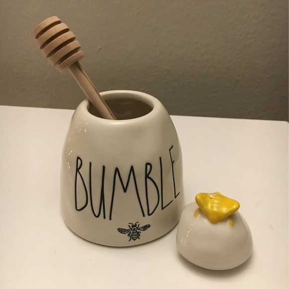 Rae Dunn Bumble Bee Honey Jar - Picture 2 of 4